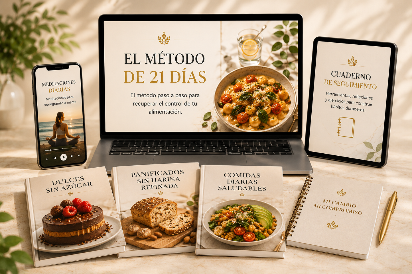 TRANSFORMA TU CUERPO Y TU MENTE · PROGRAMA 21 DÍAS 🗓️