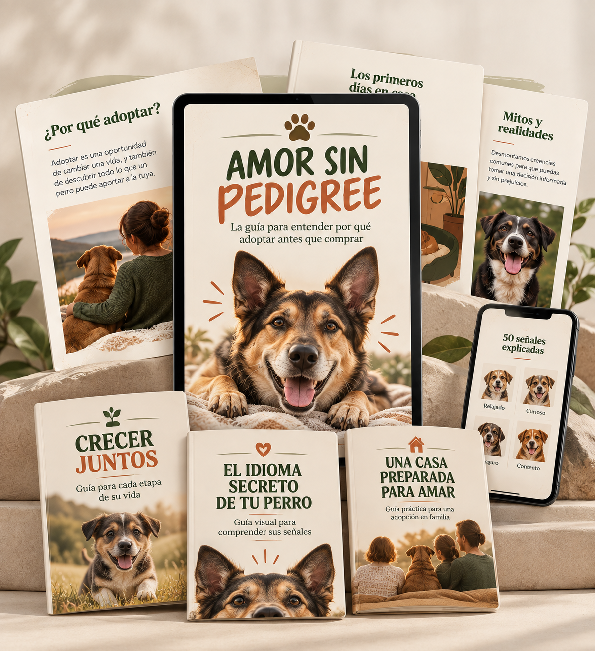 AMOR SIN PEDIGREE | Guía de adopción responsable + 3 bonos